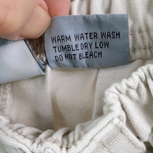 Vintage Ocean Pacific OP Sport Khaki Cargo Pants L - Picture 8 of 12